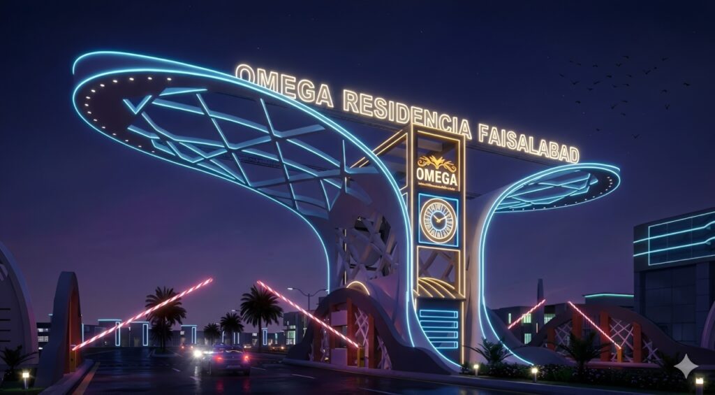 Omega residencia faisalabad