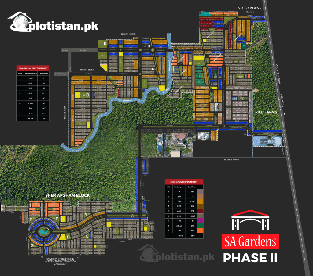 Sa Gardens Phase 2 Full Map