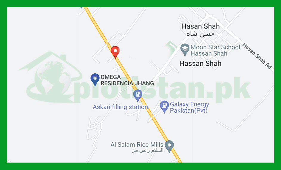 Omega Vista Jhang Location map