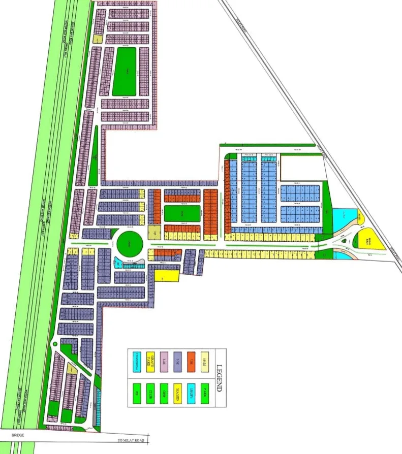 Fateh Housing Faisalabad Master Plan 