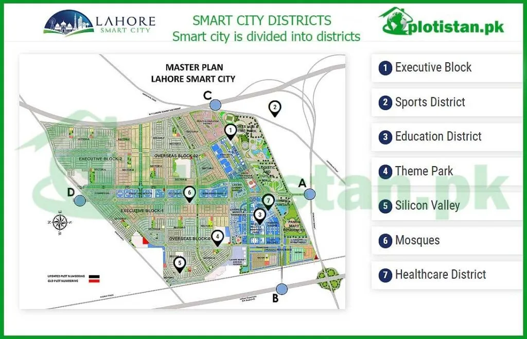 Lahore Smart City Map