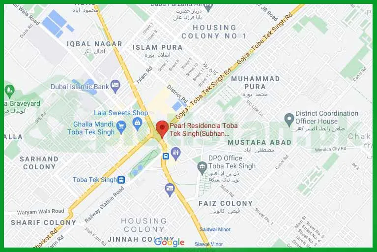 Pearl Residencia Toba Location Map